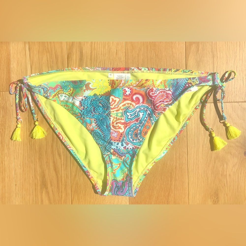 Bleu by Rod Beattie Bohemian Paradise Bikini 2 Piece Swimsuit Sz 12 - Picture 7 of 8